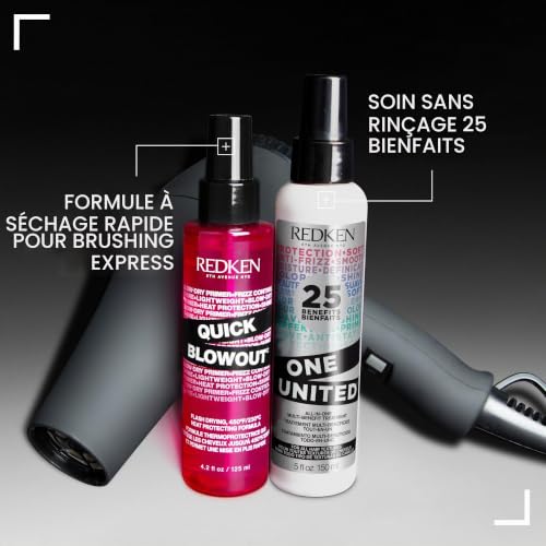Redken Heat Styling Quick Blowout Heat Protection Spray 125ml for Women - vue 7