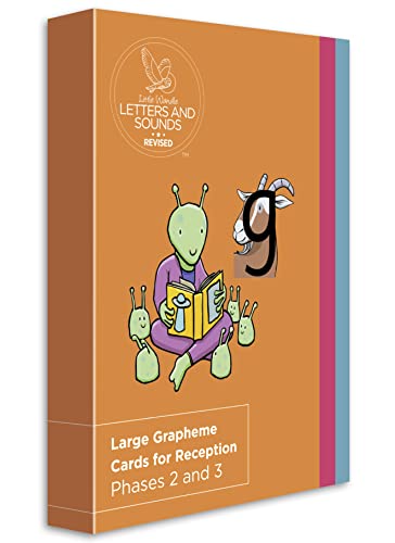 Big Cat Phonics for Little Wandle Letters and Sounds Revised – Large Grapheme Cards for Reception: Phases 2 and 3
