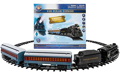 lionel polar express ready to play train set-Black