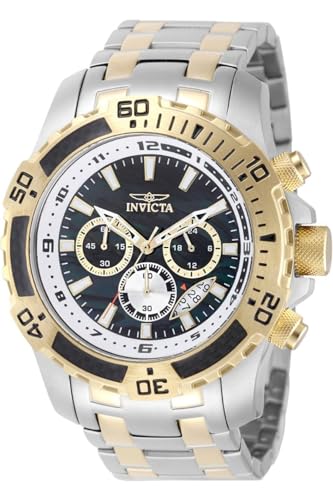 Montre à Quartz INVICTA Pro Diver Scuba 49852 pour Homme avec un grand boîtier de 51 mm