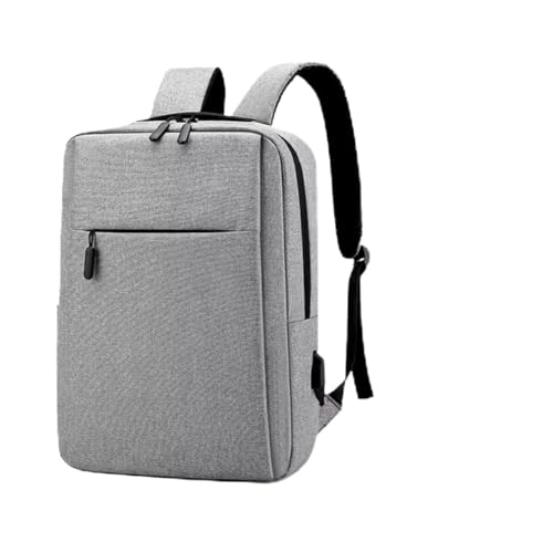 Mochila Bolsa Executiva Style Com Suporte à Notebook Laptop 15.6, Muchila feminina com entrada USB, acompanha Fone Bluetooth 5.0 (Cinza)