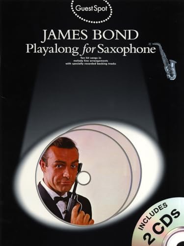 James Bond Playalong Sax +CD (Sassofono)