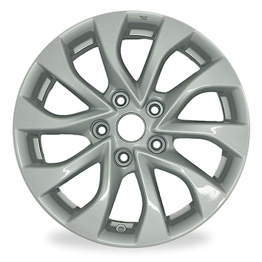 16" New Single 16X6.5 Alloy Wheel for Nissan Sentra 2016-2019 SILVER OEM Quality Replacement Rim
