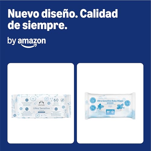 Miniatura 2 de By Amazon Toallitas Ultrasuaves Para Bebé, 1080 Toallitas, Sin Perfume, 18 Paquetes De 60 Anteriormente Era La Marca , Pero Es El Mismo Producto
