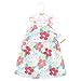 Hudson Baby Infant Girls Cotton Dresses, Tropical Flamingo, 3-6 Months