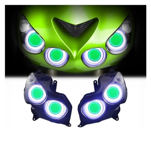 Amazon.co.jp: LED ヘッドライト Kawasaki Ninja ZX-14R ZZR1400 ZX14R