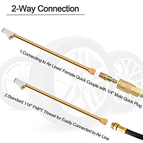 image for GODESON Air Chuck for Semi Truck, 1/4