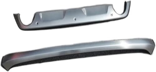 Miniatura 2 de Estilo de coche compatible con Mazda CX-3 cx3 2017 2018 2019 2020 acero inoxidable parachoques delantero y trasero protector de placa deslizante fh