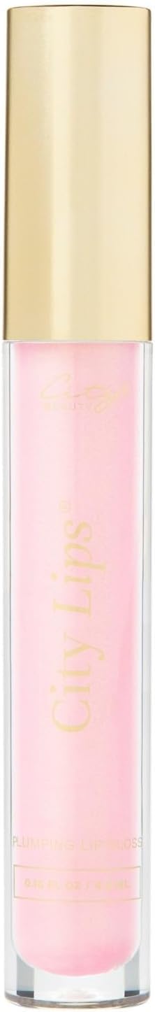 City Beauty Lips - Plumping Lip Gloss - Hydrate & Volumize - All-Day Wear - Hyaluronic Acid & Peptides Visibly Smooth Lip Wrinkles - Cruelty-Free (Los Angelips)