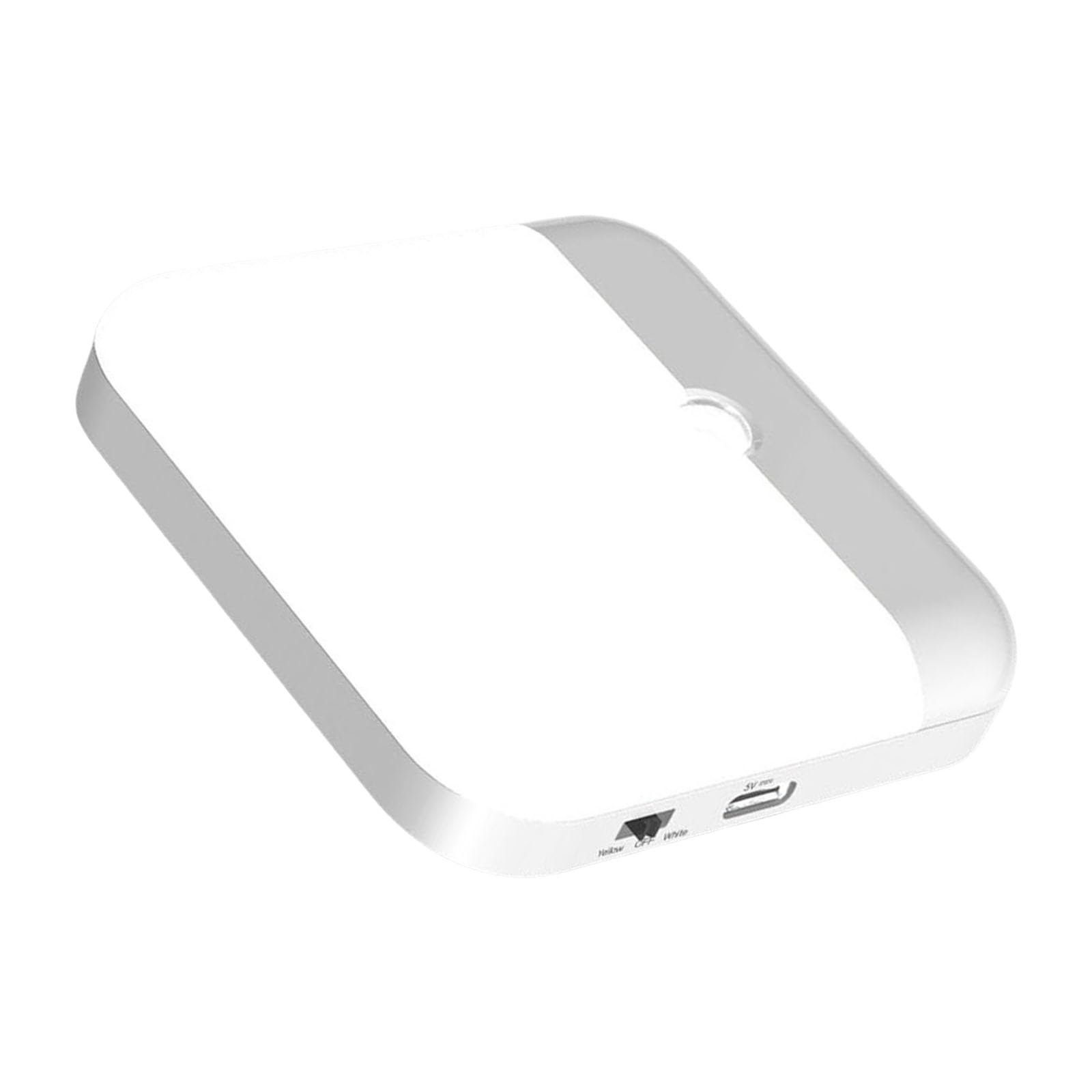 Hsioluted LED Lamp Square Lamp LED Motion Sensors Wall Light for Bedroom Kitchen Stair Hallway Wardrobe Cupboard Lighting USB Rechargeable