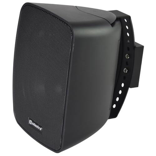 Haut-parleur mural 100V Adastra BG extérieur étanche IP54 enceinte noire