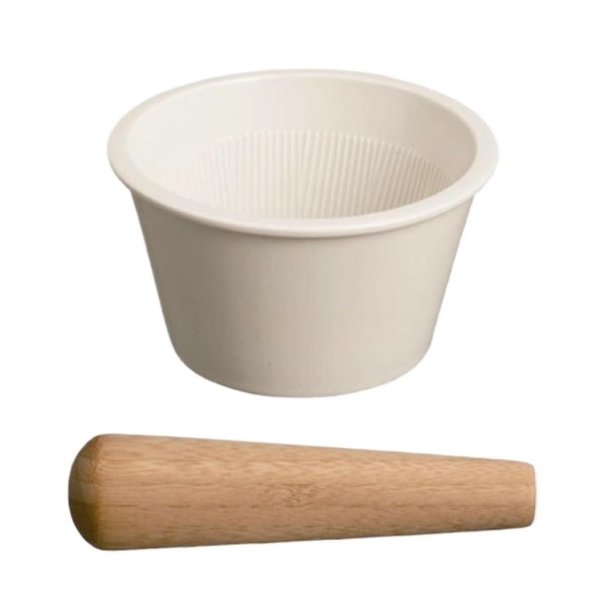 Moździerz i Tłuczek Zestaw Ceramiczny Moździerz Domowy Tłuczek Do Czosnku Kuchenny Młynek Do Przypraw Zestaw Tłuczków Miska Guacamole