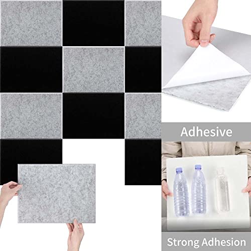 Uoisaiko Large Acoustic Panels 16"X12", 6 Pack High Density Sound Proof Padding, Soundproof Wall Panels For Studio Ceiling Home Office Acoustic Treatment #TOP5