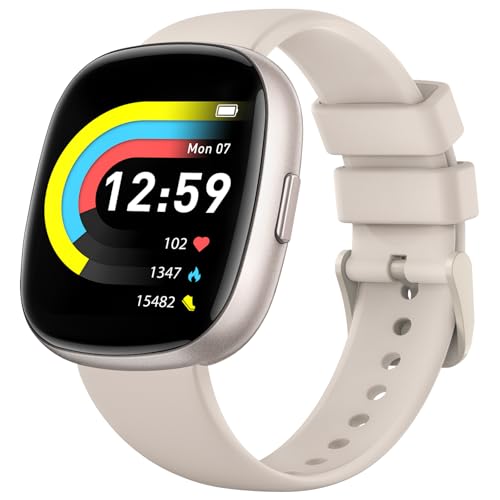 Smart Watches for Women Men Fitness: Fitness Tracker with Make/Recive Call 10-Day Battery Life Heart Rate SpO2 Sleep Monitor 120 Sport Mode 5ATM Waterproof Smartwatch for iOS Android Phones