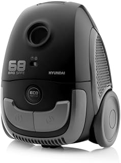 Aspiradora con bolsa VC068B I 800 W I Eco Motor I 2L Volumen I Negro