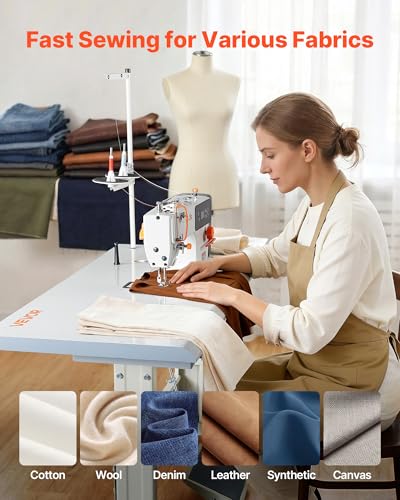 VEVOR Industrial Lockstitch Sewing Machine