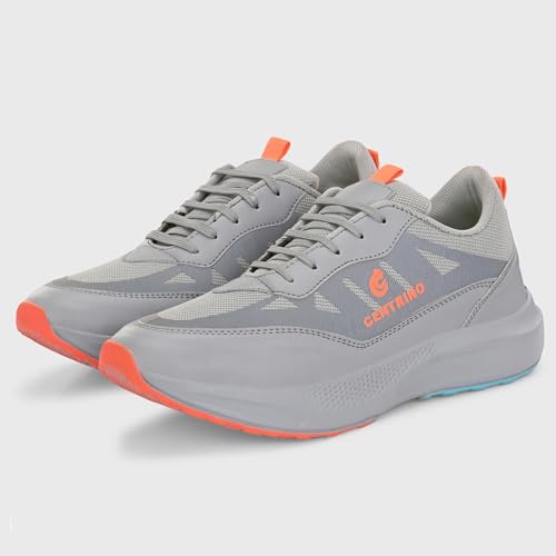 Image of Centrino Trendy Sneakers for Man | Casual Shoes for Men Stylish | Lightweight Lace-Up Canvas Walking Shoes | Cushioned Insole | Breathable Comfortable | Anti-Skid Sole | Premium Mens Sneaker Shoes (6831)