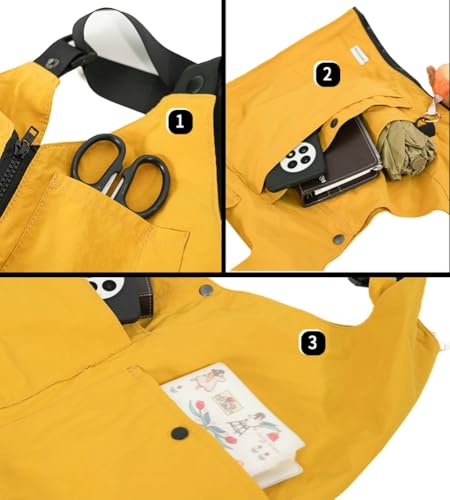 Slouchy Nylon Hobo Bags Women Cute Underarm Crescent Shoulder Bag Trendy College Crossbody Purses Travel Vest Tote Handbag4