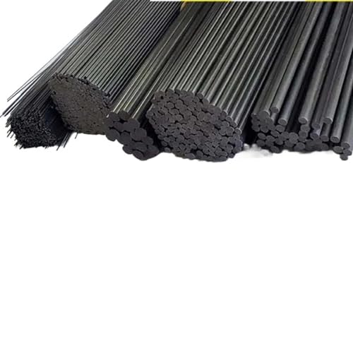 10Pcs/Set Carbon Fiber Rods 1.5mm for RC Plane DIY Tool Model Accessories Length 500mm Carbon Fiber Rods