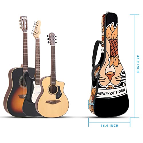 Housse de transport étanche pour guitare avec bandoulière réglable Motif floral, Multicolore 02, 42.9×16.9×4.7 in… - Les Beatles, Paul McCartney, John Lennon, RIngo Starr, George Harrison Housse de transport étanche pour guitare avec bandoulière réglable Motif floral, Multicolore 02, 42.9x16.9x4.7 in… – Image 6