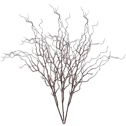 SMELEYOU Rami di salice in plastica a forma di corno