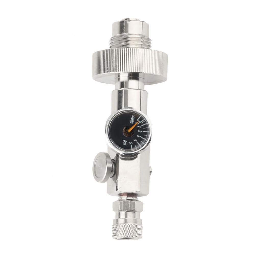 FUBESK 4500Psi G5/8 HPA Haute Pression Air Scuba Din Station de Remplissage Adaptateur Valve de Charge