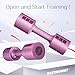 EAST MOUNT Adjustable Dumbbells 5 lb Dumbbells Set of 2 / Pair 10 lb Total Free Weights 6 in 1 Women Hand Weights for Home,Office,Gym Exercise Training 2lb 3lb 4lb 5lb Fast Adjust