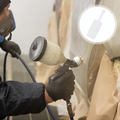 HVLP Lacksieb 40 Stück Einweg Lackfilter Gravity Spray Filter Farbsieb Schwerkraft Farbsiebe Feinmaschige Paint Filter Universalgröße für Die Meisten Schwerkraft Lackierpistole Sprühpistole