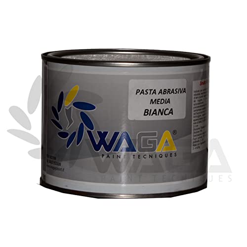 Waga Paint Tecniques, Pasta Abrasiva Media, Bianca - 500ml