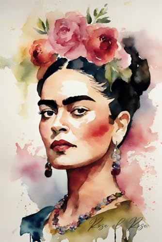 Premium Notizbuch Rose el Rose Frida Kahlo Collektion A5 15,24 x 22,86 cm 156 linierte Seiten (German Edition) image 2
