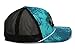 Paramount Outdoors - Fly or Die Fly Fishing Mesh Back Patch Rope Cap Salt Water Fly Fishing Hat (Teal Cirrus)