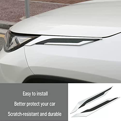 Accesorios para Toyota RAV4 2019-2025 2 piezas ABS cromo miniatura 2
