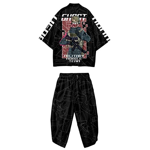 El Conjunto De Kimono Cruzado De Lino Y Pantalón Fluido Que Compartimos