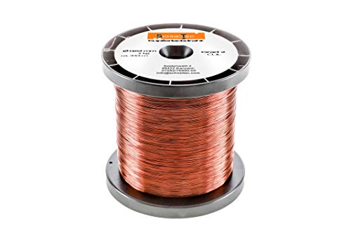 Kupferlackdraht W210 Ø 0,63 mm 1 kg CU Lackdraht Grad 2 CUL Kupferdraht Gewicht 1 Kilogramm Durchmesser 0,63 Millimeter Wickeldraht Kupfer Draht nach IEC 60317-13 Cover