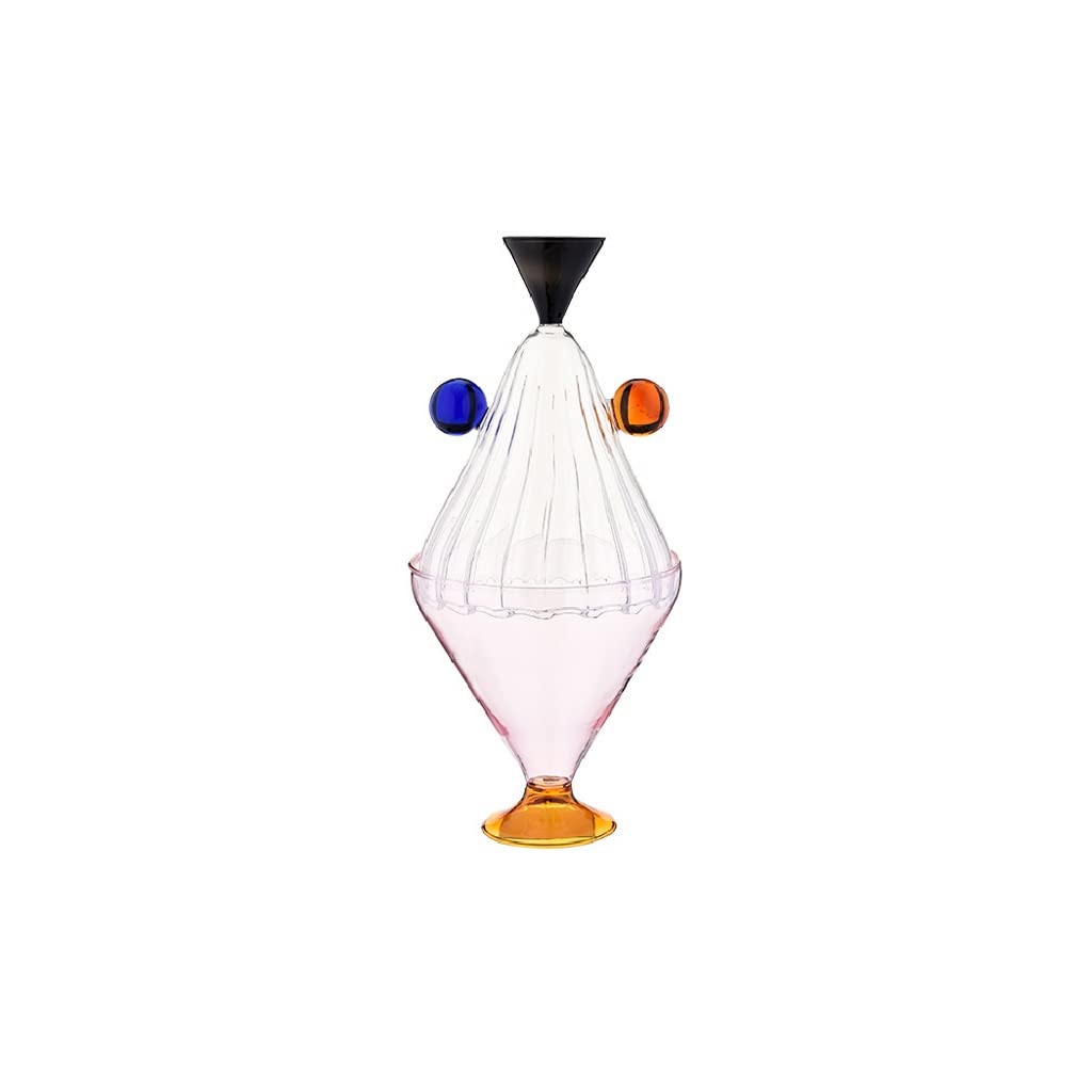 Vase simple maison rose pour decoration de salon modele de standing