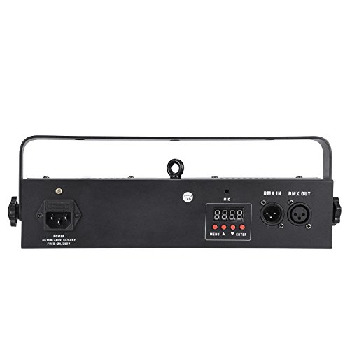 Mfl. S100 Strobe Light 132-Led Rgb Stage Lighting Strobe Blinder And Wash Light Dj Disco Lights Sound Activated Modes Dmx Control All In One For Dj Party Stage Lives Concert #TOP2