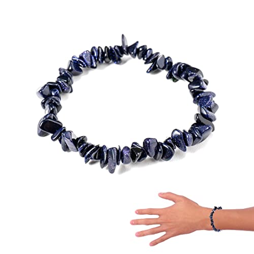 Pulsera de Turmalina Negra | De Turmalina Negra Cargada para Hombres y Mujeres - Pulsera de Piedra de Turmalina Negra | Pulsera Elástica,Minerales Naturales, Piedras Energeticas, Cristales Curativos Cover