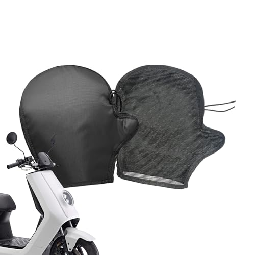 Mittens de guidon pour moto contre le froid et la pluie en scooter