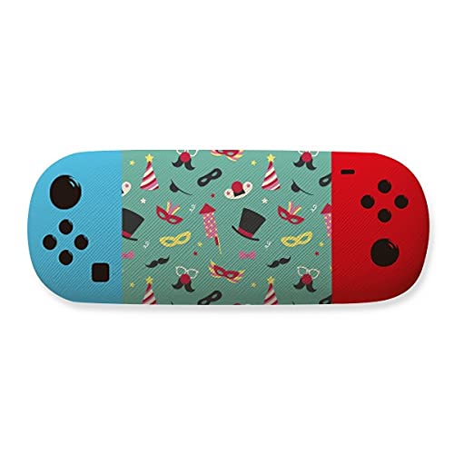 Étui de rangement pour lunettes motif nœud du Brésil en tissu