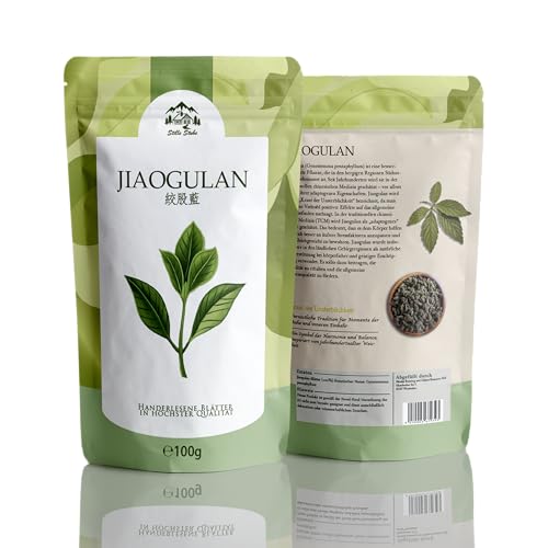 Stillestube JIAOGULAN Unsterblichkeits-Kraut 100g • Ohne Stängel • Naturbelassen & Unbehandelt | Premium-Qualität