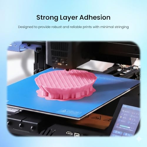Image of PLA Filament 1.75mm Pink 1KG Perfectly Wound Accuracy + /-0.02mm PLA Basic 3D Printer Filament
