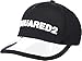 Produktbild DSQUARED2 Herren Baseballkappe aus Baumwolle/PVC - Schwarz - Einheitsgröße