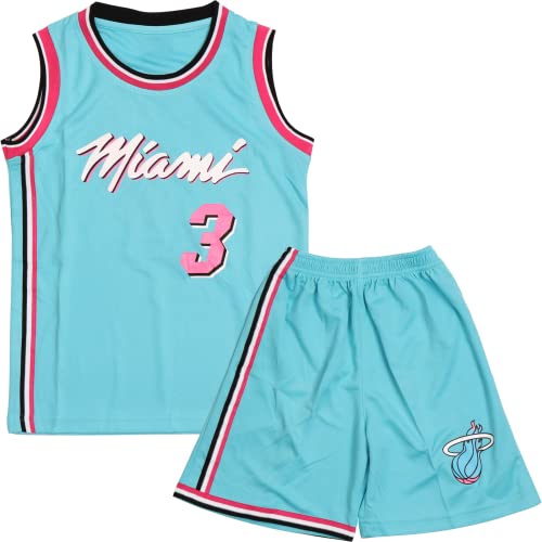 DaceStar Equipación Baloncesto Niño Camiseta Baloncesto Niño Completa Trajes de Baloncestos Niña Camiseta Tirantes y Pantalones Cortos de Basketball Conjunto Basketball Niña 8-10 Años Azul,L
