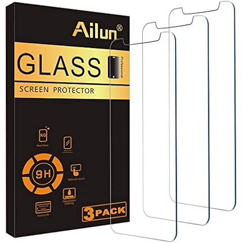 Ailun Screen Protector Compatible for iPhone 11 Pro Max/iPhone Xs Max 3 Pack 6.5 Inch 2019/2018 Release Case Friendly Tempered Glass Cover