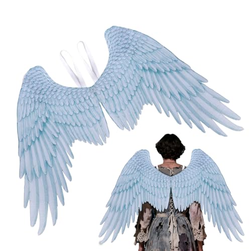 Ailes d'ange pour Halloween et soirées costumées à thème magique