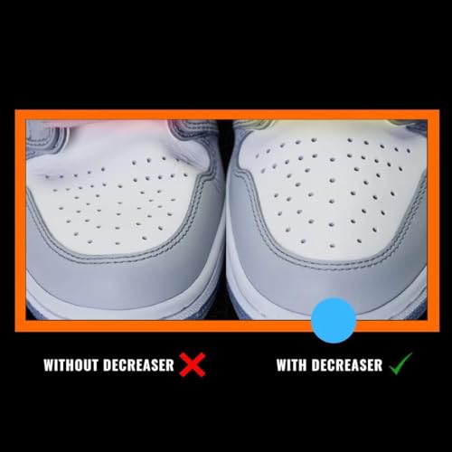 Image of GALENO Multi Pair Anti Wrinkle Shoes Crease Indentation Protectors Shoes Flod Guards for Men's 6-11 / Women's 5-9 Soft Material. (3 white)