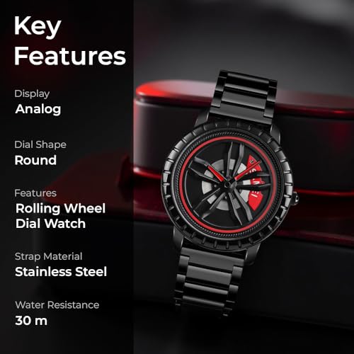 Image of SKMEI Men's Watch New Wheels Rolling Creative Fashion Che Youhui League Fans Butterfly Double Snap Gift Wristwatch