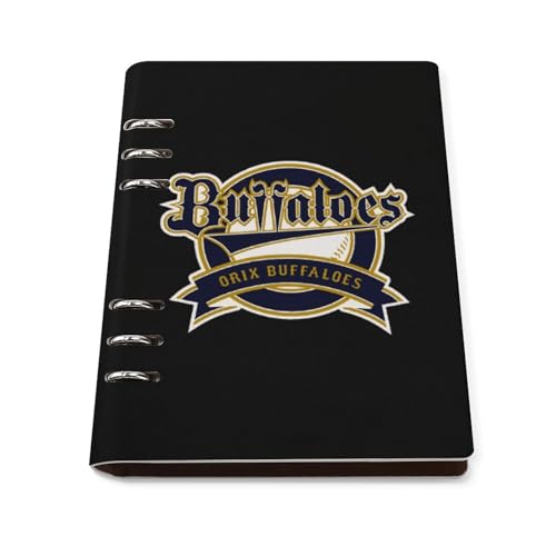 ノート オリックス・バファローズ メモ帳 バインダーノート A5 6穴 90枚 てちょう ハードカバー メモ ンダー A5サイズ 横罫線 ??本 文房具 オフィス用品 ルーズリーフ 学生 キャンパス おしゃれ プレゼント 贈り物