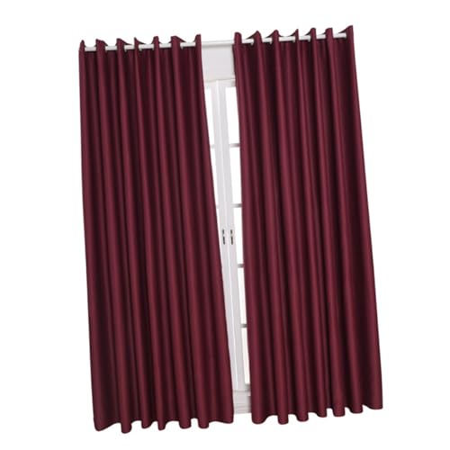 HAMPPLIES Cortinas Apagadas Cortinas con Ojales Cortinas De Apagón De La Sala De Estar Cortinas Opacas Anchas Cortinas Opacas Sala De Estar Cortinas De Sala De Estar Apagadas