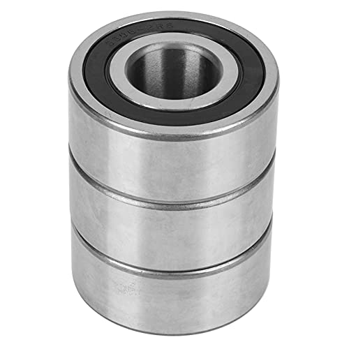 Tyenaza 3 rodamientos de bolas, 3306-2RS pequeños rodamientos doble sellado de goma en miniatura, rodamiento rígido de bolas para motor eléctrico, ruedas, bicicleta, cortacésped,